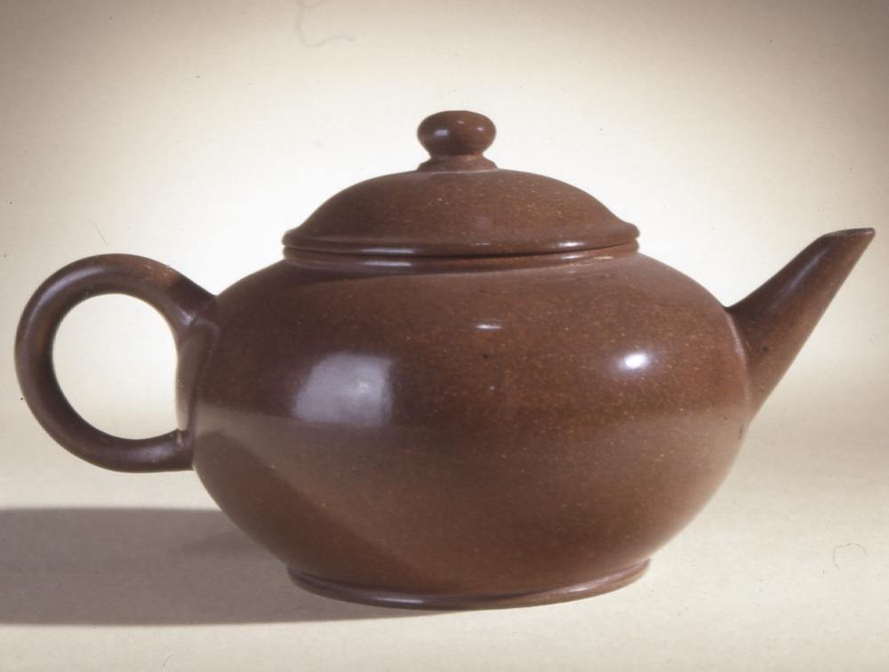 图片[1]-teapot; lid BM-Franks.949.+-China Archive